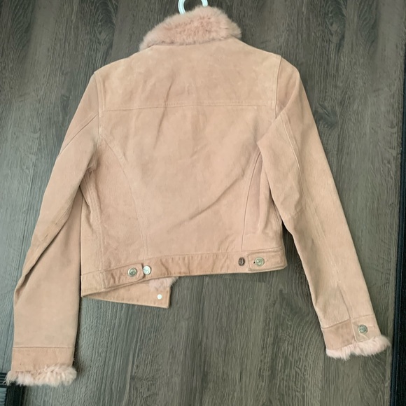 Pink fur jacket - Picture 2 of 2